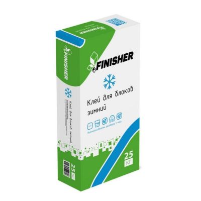 Клей для блоков Finisher Зима 25 кг в Ярославле