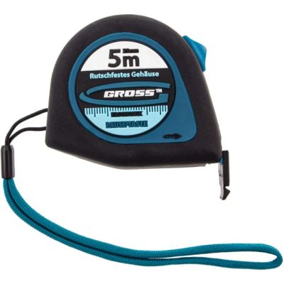Рулетка Ergonomisch  5 м х25мм магнитный обрезиненный зацеп GROSS 31103 в Ярославле