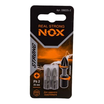 Бита ph2-25 C 6,3 torsion "NOX STRONG" 336225-2 в Ярославле