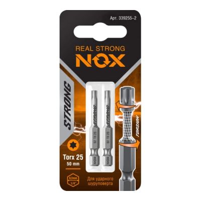 Бита TX-25-50 E 6,3 torsion "NOX STRONG" 339255 в Ярославле