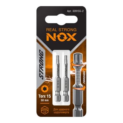 Бита TX-15-50 E 6,3 torsion "NOX STRONG" 339155 в Ярославле