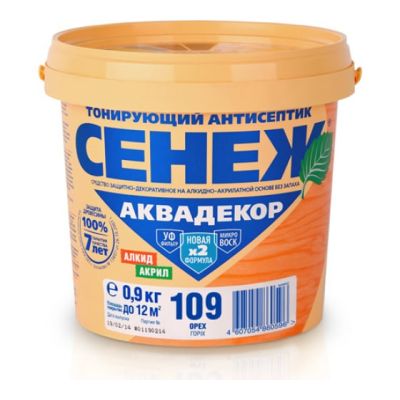 Х2-109 (орех) -0,9 кг - Сенеж Аквадекор в Ярославле