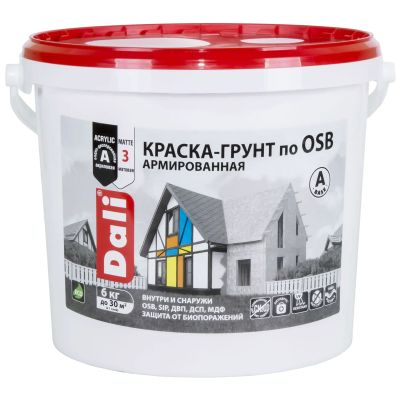 Краска-грунт  DALI по OSB БАЗА А 6 кг (1) Рогнеда																														 в Ярославле