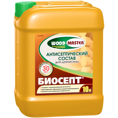 Биосепт антисептический состав Woodmaster 10л (1) Рогнеда в Ярославле