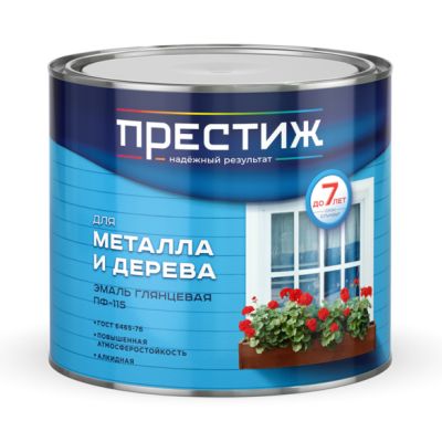 Эмаль ПФ-115 белая 2,8 кг (6) Престиж в Ярославле