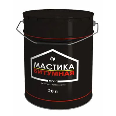 Мастика битумная МГХ-Г 21кг (1/33) "Грида" в Ярославле