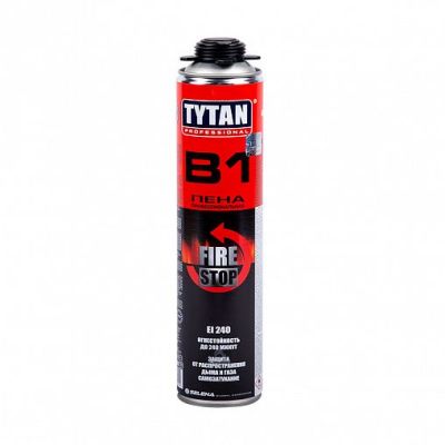 Пена монтажная Tytan Professional B1 Профи 750мл огнеупорная (12/672) в Ярославле
