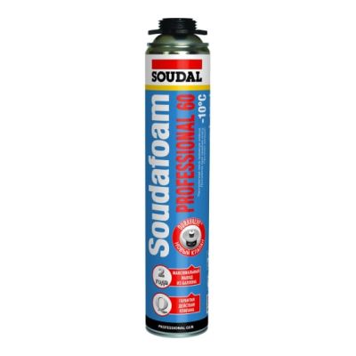 Пена Зимняя под пистолет SOUDAL Prof. 60л 12х750 мл 115002 в Ярославле