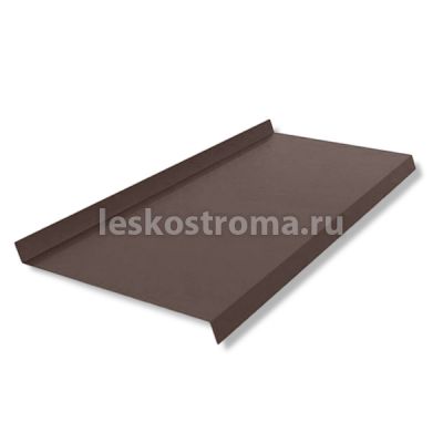 Отлив 2000*150 Шоколадно-коричневый (RAL 8017) в Ярославле