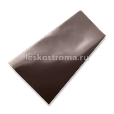 Лист гладкий 0,35 мм 2000*1250 Шоколадно-коричневый (RAL 8017) в Ярославле