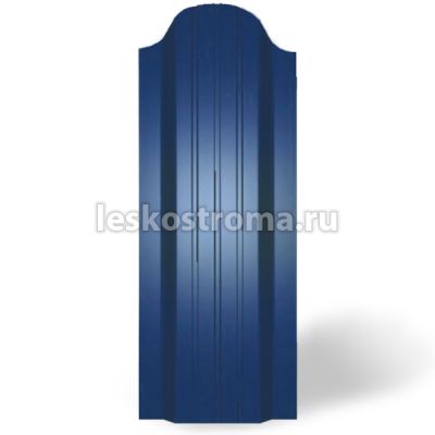 Евроштакетник П-обр 1500 Синий (5005) в Ярославле