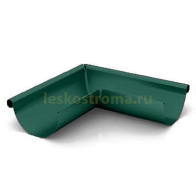 Желоб угловой наружний штамп оц 0.50 (RAL 6005) в Ярославле