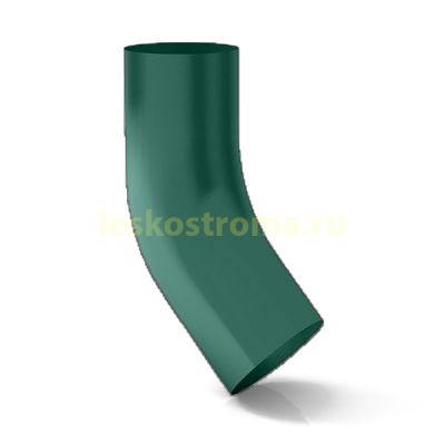 Колено штампованное сливное 100 оц 0.50 (RAL 6005) в Ярославле