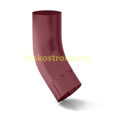 Колено штампованное трубы 100 оцинкованная 0.50 (RAL 3005) в Ярославле