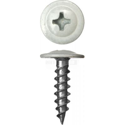 Саморез с прессшайбой острый 4,2*16 RAL (9003) ярко-белый в Ярославле