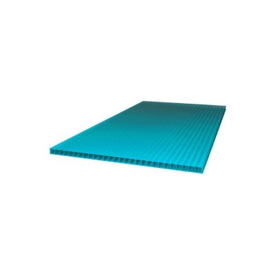 Сотовый поликарбонат UltraPlast 6х2100х6000 (бирюза) в Ярославле