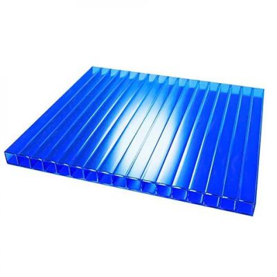 Сотовый поликарбонат UltraPlast 6х2100х6000 (синий) в Ярославле